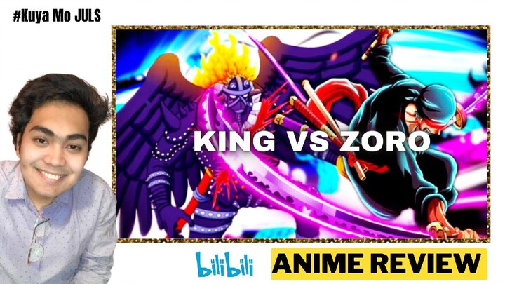 Zoro VS King And King Reveal His Face to zoro