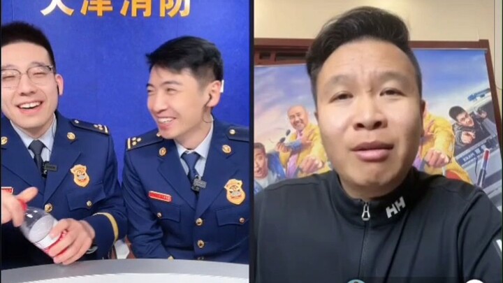 When Tianjin Firefighters Meet Erlonghu Hage—The Show's Impact Is Explosive