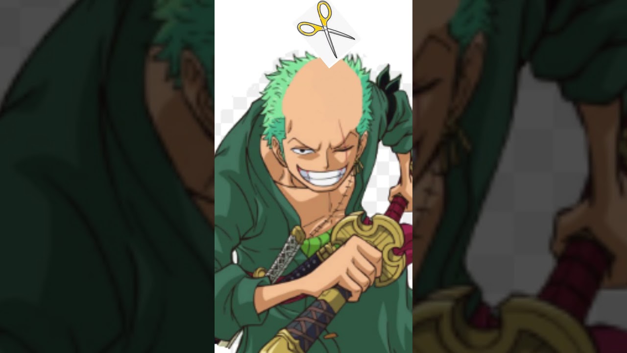 ASMR ONE PIECE ZORO CALVO CORTE DE CABELO - BiliBili