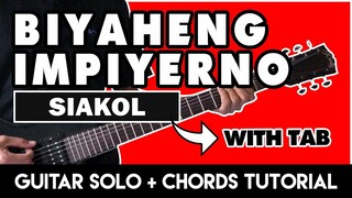 Biyaheng Impiyerno - Siakol Guitar Tutorial (WITH TAB)