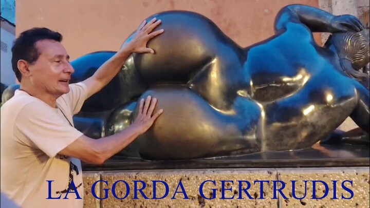 LA GORDA GERTRUDIS ES LA VISITA OBLIGADA CUANDO VENGAS A CARTAGENA COLOMBIA