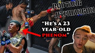 Muay Thai Novice REACTS to Rodtang "The Iron Man"