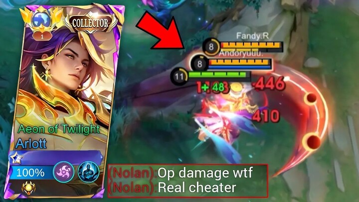 REASONS WHY ASSASSIN USERS HATE MY ARLOTT  BEST BUILD ARLOTT - MLBB