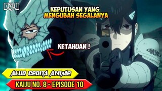 TERBONGKARNYA IDENTITAS KAFKA SEBAGAI KAIJU HACHIGO - ALUR CERITA ANIME KAIJU NO.8 - EPISODE 10