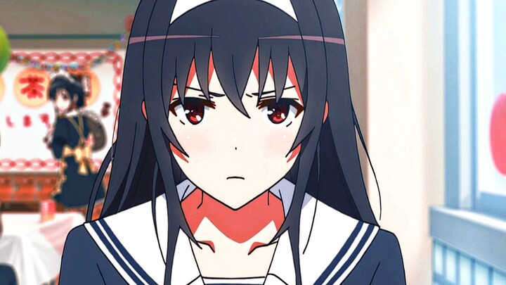 "Watch out Eriri, I'll only teach you once."