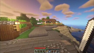 MEMBUAT DESA DI ATAS HUTAN JUNGLE - Minecraft Survival Indonesia #2