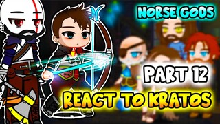 Norse Gods react to Kratos Part 12 || GOW Ragnarök || - Gacha Club React