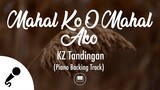 Mahal Ko O Mahal Ako Lyric - KZ Tandingan (Piano Backing Track)
