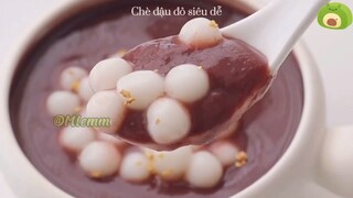 Món chè đậu đỏ siêu dễ làm mà ngon 😳 #videohaynhat