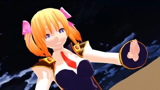 【mmd ギャラクシーエンジェルⅡ】アプリコット・桜葉＆アニス・アジートでアンハッピーリフレイン