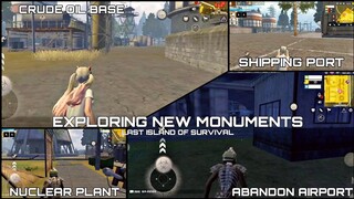 EXPLORE THE 4 MONUMENTS IN NEW MAP - LOCATION COLOR ROOMS - LAST ISLAND OF SURVIVAL