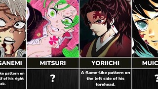 Known Users of Demon Slayer Mark In Demon Slayer | kimetsu no yaiba