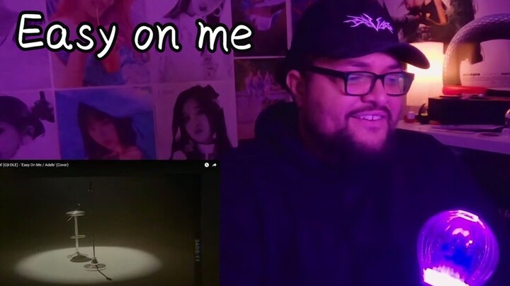 【女娃中字】年末献礼 妮爸看宋雨琦cover《Easy on me》reaction 带病也要看琦崽
