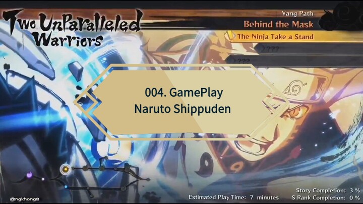 004. GamePlay Naruto Shippuden Ultimate Ninja Strom 4