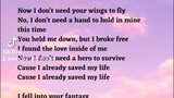 hero song with lyrics