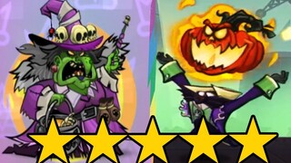 Phù Thủy Độc Ác 5 Sao Với Đầu Ma Bí Ngô 5 Sao Tower Conquest MOD HACK 9999 GEM Top Game Android Ios