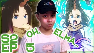 ELMA LOOKIN FINE!! | Miss Kobayashi's Dragon Maid Season 2 Episode 5 Reaction