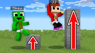 Mikey & JJ But EVERY JUMP Is 1000 FEET in Minecraft Baby challenge (Maizen Mazien Mizen)