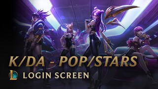 K/DA - POP/STARS (ft Madison Beer, (G)I-DLE, Jaira Burns) | Login Screen - League of Legends