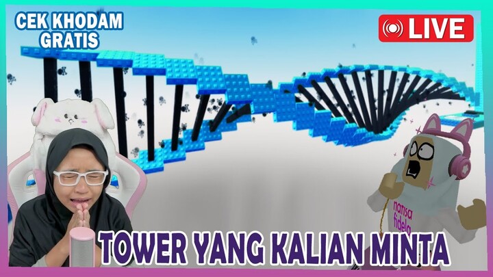 1 - MABAR TOWER PERMINTAAN KALIAN - ROBLOX INDONESIA