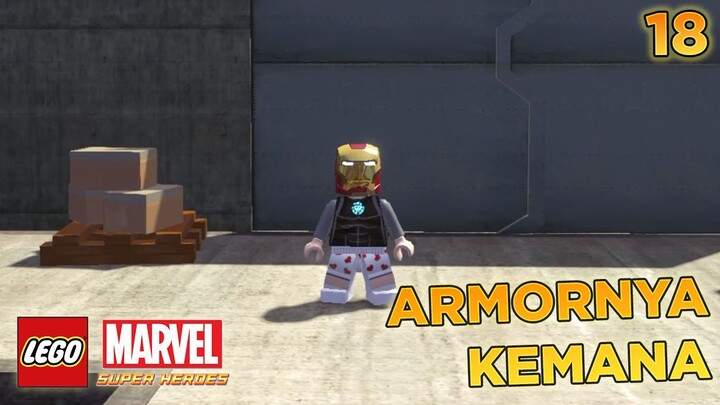 Armornya kemana - Lego Marvel Super Heroes part 18