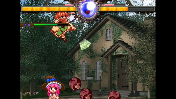 Mugen TouhouInfinity - Reimu vs Marisa in some chars cosplays part1.