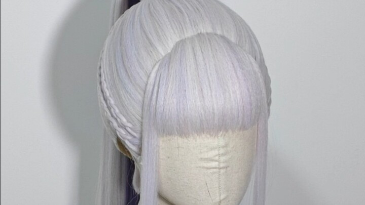 [Cosplay Wig] Boss, the vibrant multicolored white one you ordered is ready!