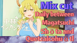 [Miss Kobayashi's Dragon Maid] Mix cut |  Daily between Magatsuchi Shōta and Quetzalcohuātl