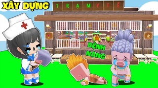 #40 SINH TỒN MỚI : MẶP DORAM '' XÂY TRẠM Y TẾ '' VÌ PHÁT HOẢNG DÂN LÀNG NGẤT XỈU TRONG MINI WORLD