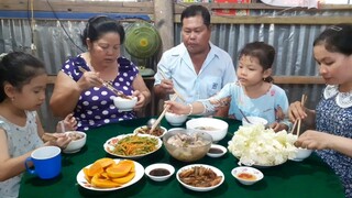 Giò Heo Hầm Xá Bấu Cá Bống Dừa Kho Tiêu| TKQ & Family T571