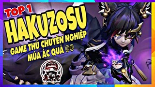 Onmyoji Arena | Game thủ chuyên nghiệp múa Top 1 Hakuzosu quá kinh khủng xem chóng cả mặt @@!