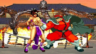 MUGEN Street Fighter：Mai VS Mbison