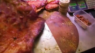What kind of family is this? How dare they take half of a piece of meat?!