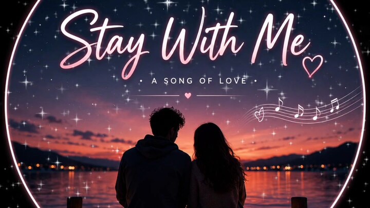 Stay With Me ❤️ | Emotional Romantic Love Song | Official Music Video