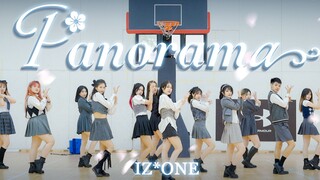 【随唱团】广州 | Panorama-IZ*ONE 篮球馆翻跳 | 2,3 eyes on me!成为一体的瞬间篮球场的人都注目！