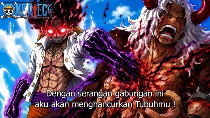 FULL SPOILER ONE PIECE 1191 - SERANGAN GABUNGAN 2 DEWA BERHASIL MENGHANCURKAN TUBUH IMU SAMA