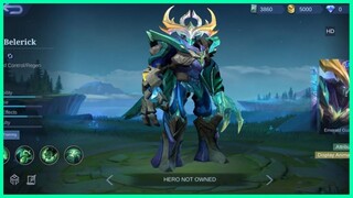 BELERICK SPECIAL SKIN SKILL EFFECTS AND RELEASE DATE | BELERICK EMERALD GUARDIAN