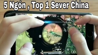 Thao Tác Tay Pubg Mobile Top 1 Sever Trung Quốc | Vẩy Sniper Như Thần