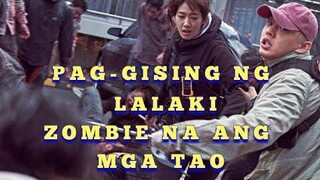 PAGGISING NIYA AY NAGKAKAGULO ANG LAHAT NG TAO | SOUTH KOREAN ZOMBIE MOVIE | Pelikula Recap