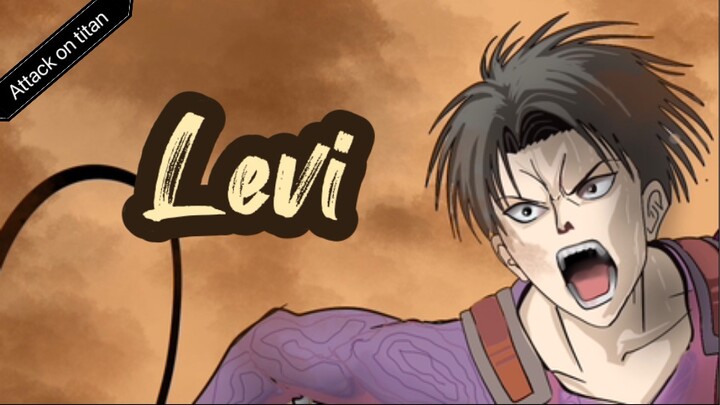 The last attack. speed  drawing levi. (Attack on titan)