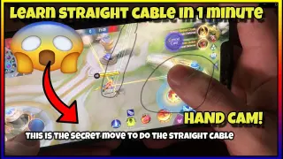 LEARN STRAIGHT CABLE IN JUST 1 MINUTE BY DOING THIS STEP | MLBB