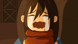 Allen: Được rồi, Mikasa, đừng khóc nữa.