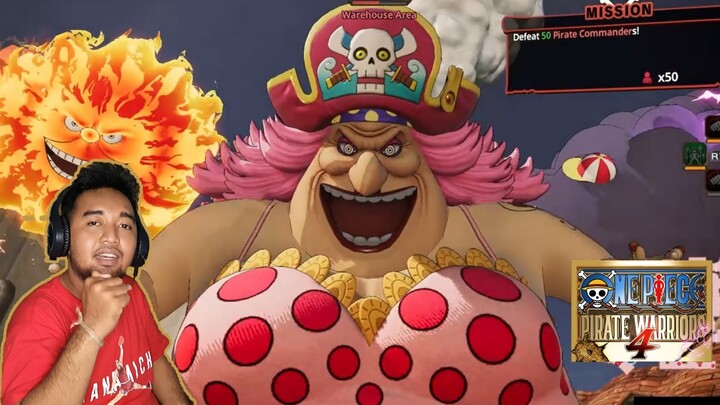 BIG MOM GAMEPLAY - ONE PIECE PIRATE WARRIORS 4 INDONESIA