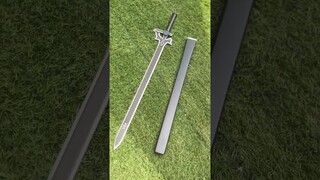 40.5" SAO Anime Kirito Elucidator Sword Cosplay Metal Display