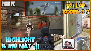 UZI X3 LÀ CÓ THẬT TRONG PUBG ? HIGHLIGHT & LOWLIGHT PUBG PC