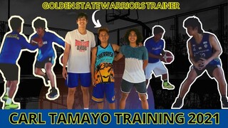 ANG PAGHAHANDA NI CARL TAMAYO PARA SA 2021 UAAP SEASON | TRAINING