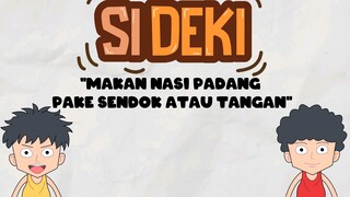 Makan Nasi Padang Pake Sendok Vs Pake Tangan