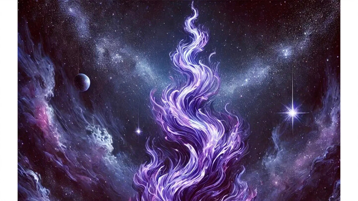 Let AI generate the image of the strange fire in Doupo Cangqiong... See if it matches your imaginati