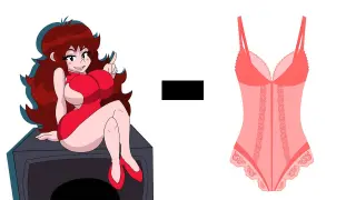 FNF GIRLFRIEND - CLOTHES = ? (FNF Animation)