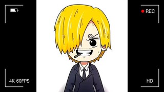 FanArt Sanji dari anime One Piece